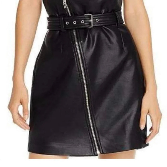 NWT Blank Nyc Vegan Leather Skirt - Picture 1 of 5